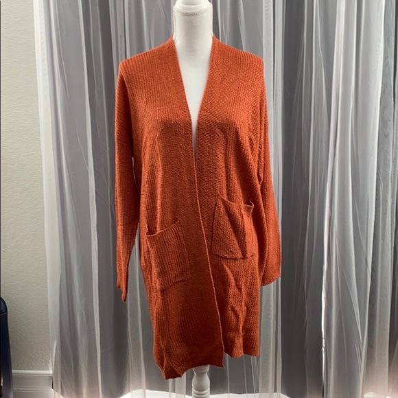 Peach Love loose knit cardigan - Picture 4 of 6